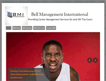 Tablet Screenshot of bellmanagementinternational.com